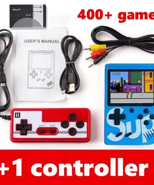 Buy Kid's Portable Retro Video Game Console in Pakistan – 400 Built-In Games