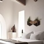 2 Pcs MDF Wooden Wall Planters in Pakistan – Stylish Indoor Greenery Décor