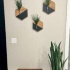 2 Pcs MDF Wooden Wall Planters in Pakistan – Stylish Indoor Greenery Décor