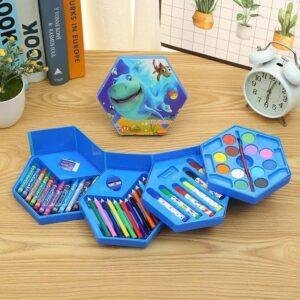 46 Pcs Coloring Kit for Kids & Artists in Pakistan – Complete Drawing & Art Set