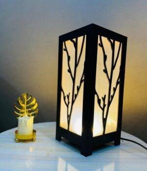 Branch Motif Wooden Table & Floor Lamp Price in Pakistan – Stylish Home Décor Light