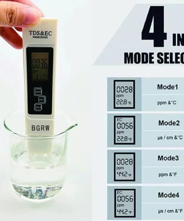 Buy Water Testing Pen in Pakistan – Digital TDS & Temperature Meter 4