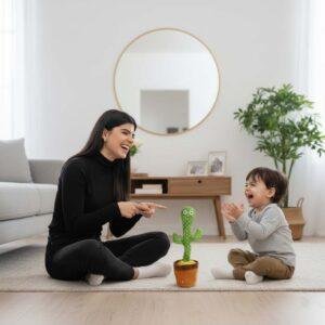 Dancing Cactus Plush Toy for Kids in Pakistan – 120 Songs, Talking & Dancing Toy