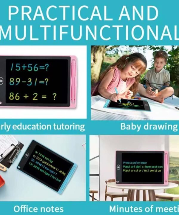 Digital LCD Writing Pad for Kids in Pakistan – 6.5 Inch Drawing & Learning Tablet