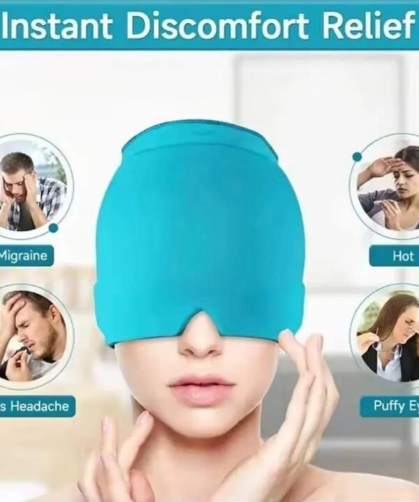 Headache Relief Patch in Pakistan – Migraine Ice Cap & Cold Therapy Hat