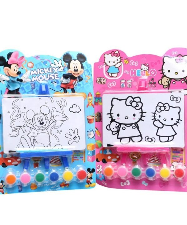 Kid’s Coloring Kit with Painting Board & Colors in Pakistan – Fun Toy for Kids Kid’s Coloring Kit with Painting Board & Colors – Fun Learning Toy in Pakistan