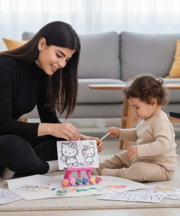 Kid’s Coloring Kit with Painting Board & Colors – Fun Learning Toy in Pakistan Kid’s Coloring Kit with Painting Board & Colors – Fun Learning Toy in Pakistan