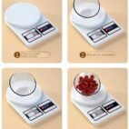 Kitchen Digital Scale in Pakistan – 5000g Stainless Steel Electronic Weighing Scale
