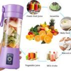 Portable Rechargeable Juicer Blender in Pakistan – 6 Blade USB Smoothie Maker 67