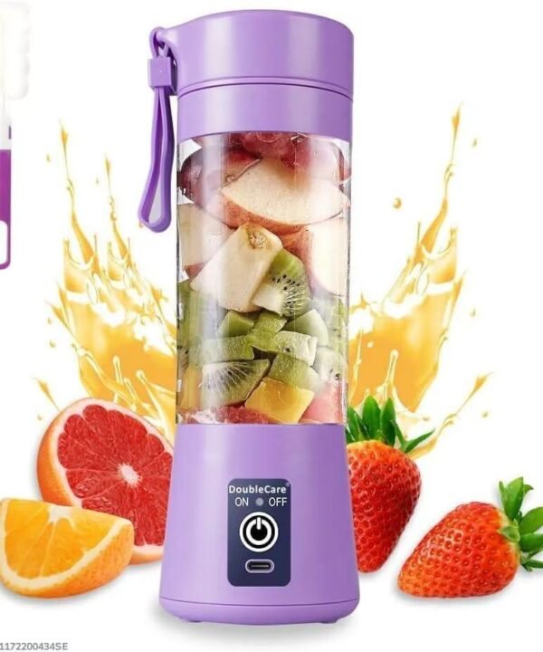Portable Rechargeable Juicer Blender in Pakistan – 6 Blade USB Smoothie Maker 7