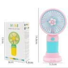 Rechargeable Flower Fan in Pakistan – Portable Handheld USB Cooling Fan