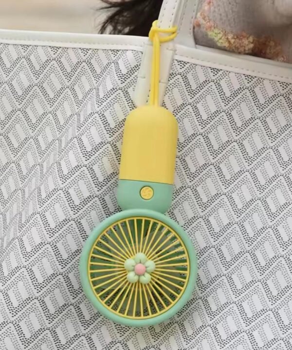Rechargeable Flower Fan in Pakistan – Portable Handheld USB Cooling Fan