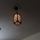 Wooden Pendant Ceiling Hanging Light Lamp in Pakistan – Modern Home Décor