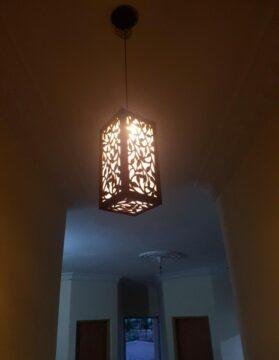 Wooden Pendant Ceiling Hanging Light Lamp in Pakistan – Modern Home Décor