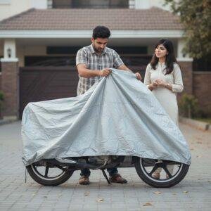 Premium Parachute Motorbike Cover Waterproof and Dustproof